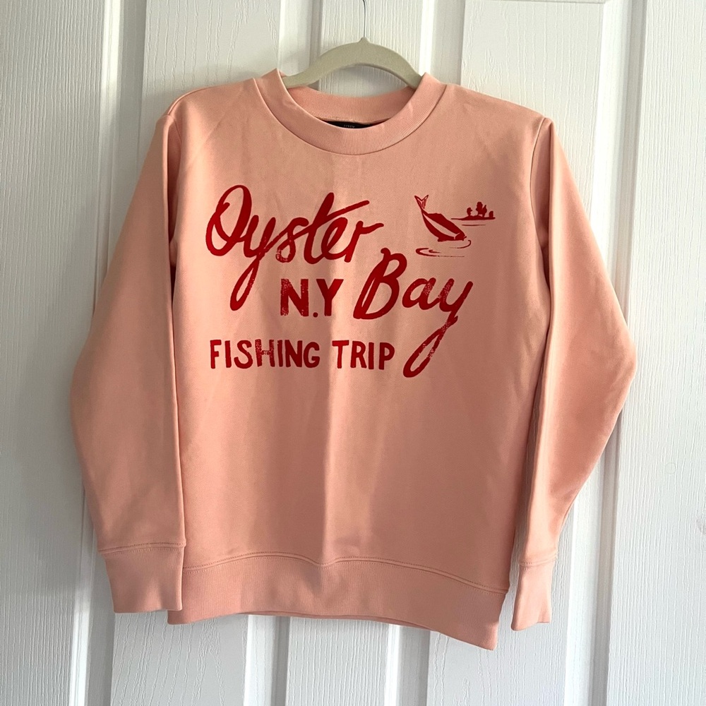 JCrew Sweatshirt in Pink XXS